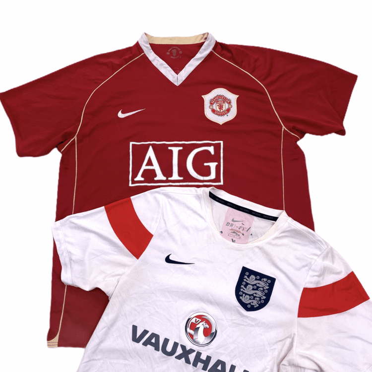 10KG Vintage Football T-Shirts