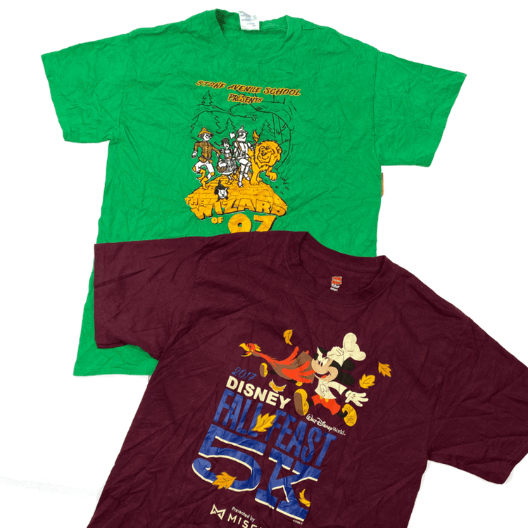 10KG Vintage Graphic Printed T-Shirts