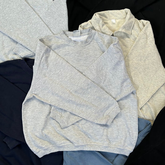 10KG Vintage Plain Sweatshirts