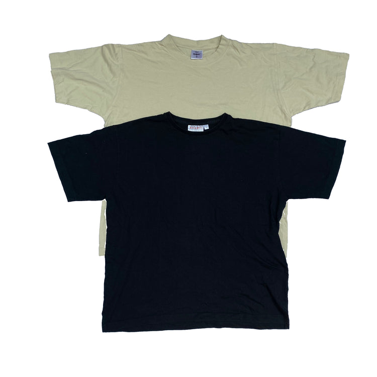 10KG Vintage Plain T-Shirt Mix