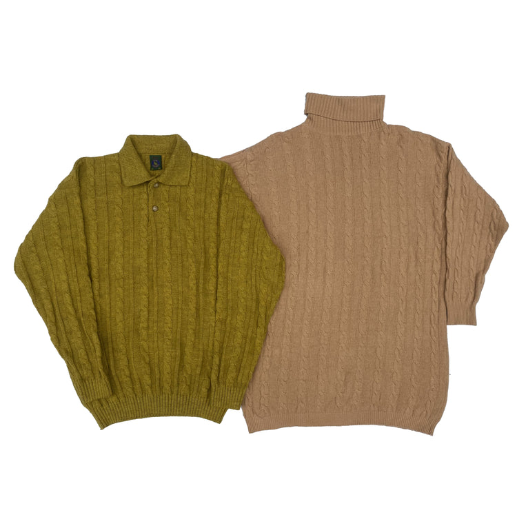 10KG Vintage Cable Sweaters