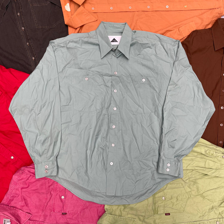 10KG Vintage Plain Shirts & Blouses Mix